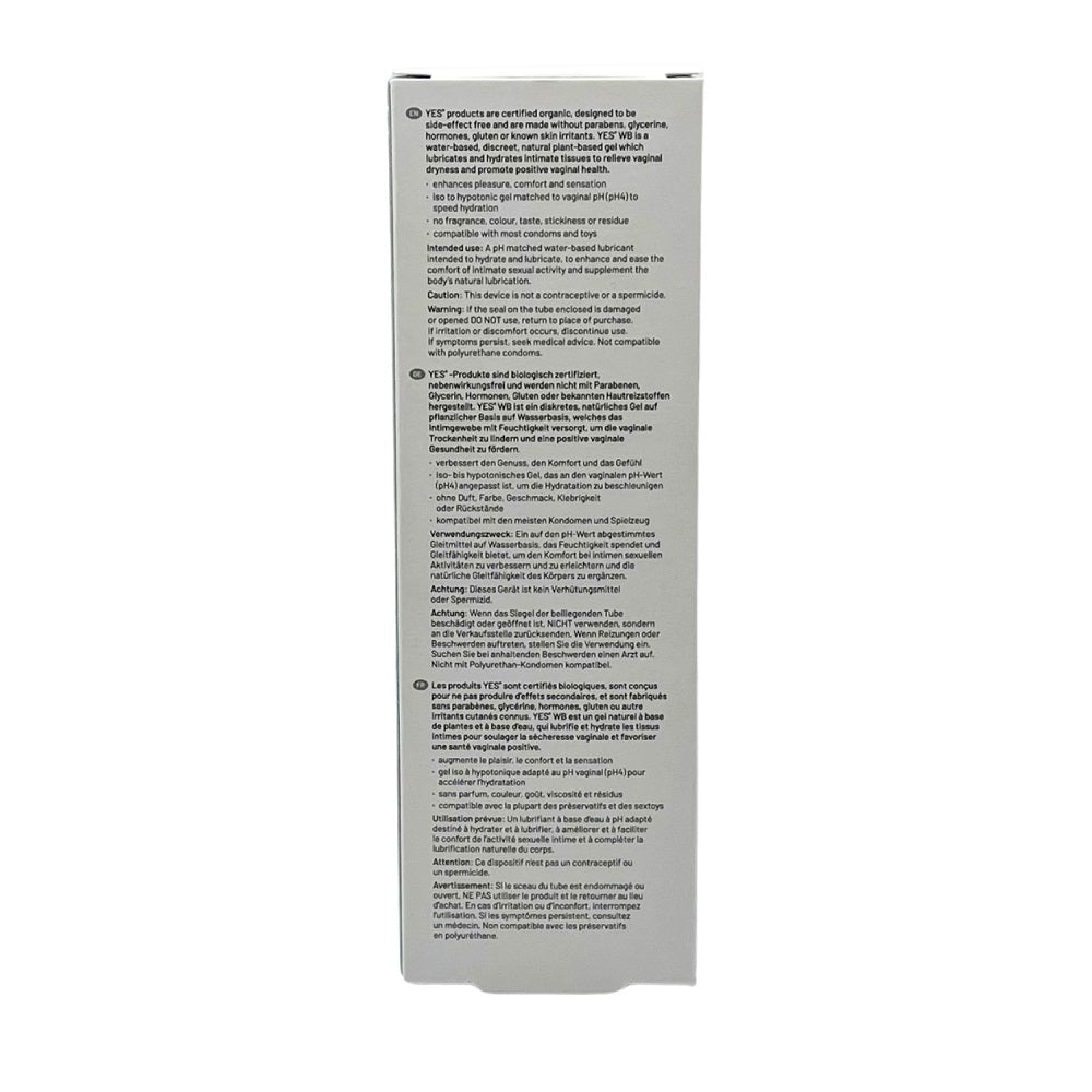 Organic Water Based Personal Lubricant-100ml